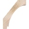 Ekena Millwork 5 1/2"W x 16"D x 20"H Imperial Smooth Knee Brace, Douglas Fir BRC06X16X20IMP00SDF - alternate 2